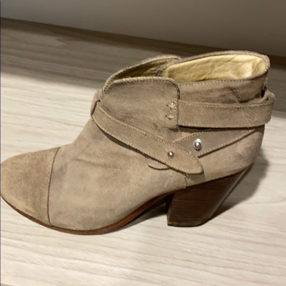 Rag & Bone taupe booties